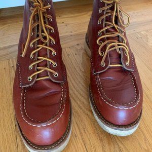 Red Wing Boots Classic Moc Toe Oro-russet Portage 8131 Size 7 Mens